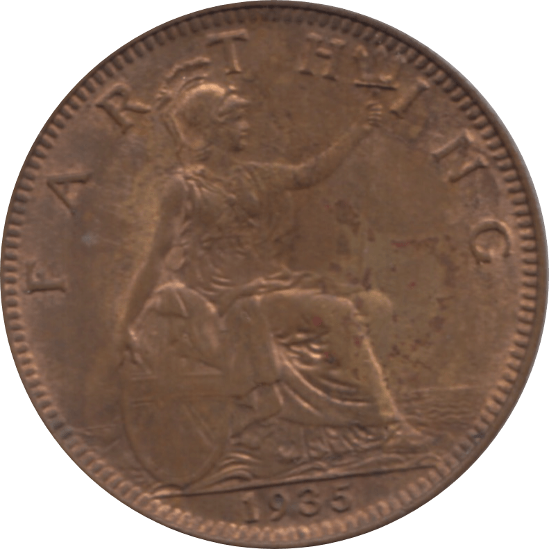 1935 FARTHING 2 ( EF ) 25 - Farthing - Cambridgeshire Coins
