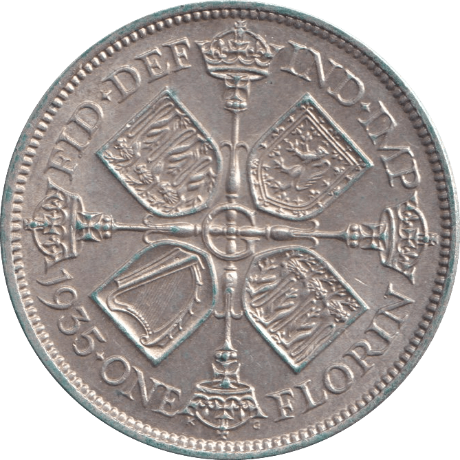 1935 FLORIN ( AUNC ) - FLORIN - Cambridgeshire Coins