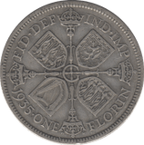 1935 FLORIN ( GF ) 6 - Florin - Cambridgeshire Coins