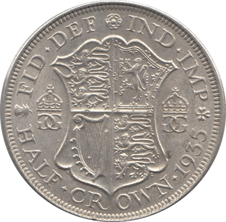 1935 HALFCROWN ( AUNC ) 3 - Halfcrown - Cambridgeshire Coins