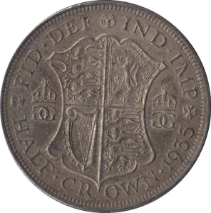 1935 HALFCROWN ( AUNC ) - HALFCROWN - Cambridgeshire Coins