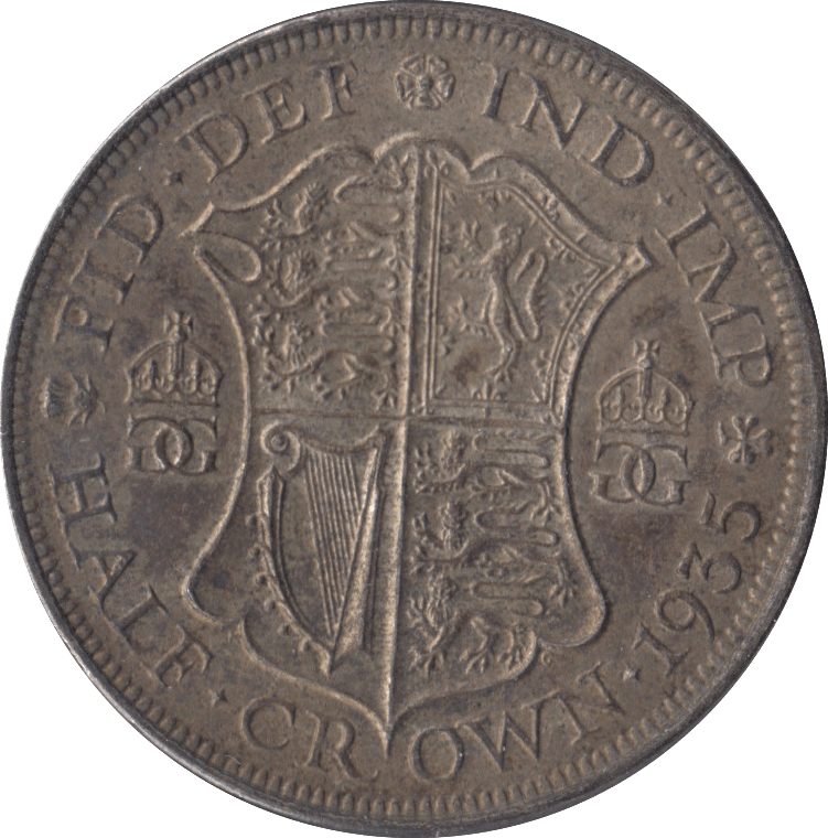 1935 HALFCROWN ( AUNC ) - HALFCROWN - Cambridgeshire Coins