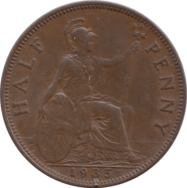 1935 HALFPENNY ( EF ) - HALFPENNY - Cambridgeshire Coins