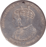 1935 KING GEORGE V & QUEEN MARY SILVER JUBILEE MEDALLION - MEDALS & MEDALLIONS - Cambridgeshire Coins