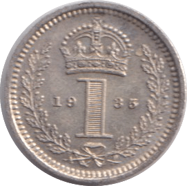 1935 MAUNDY PENNY ( UNC ) - Maundy Coins - Cambridgeshire Coins