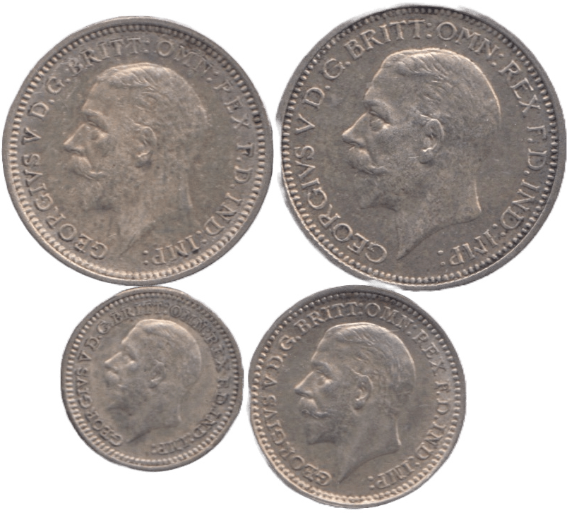 1935 MAUNDY SET GEORGE V - Maundy Set - Cambridgeshire Coins