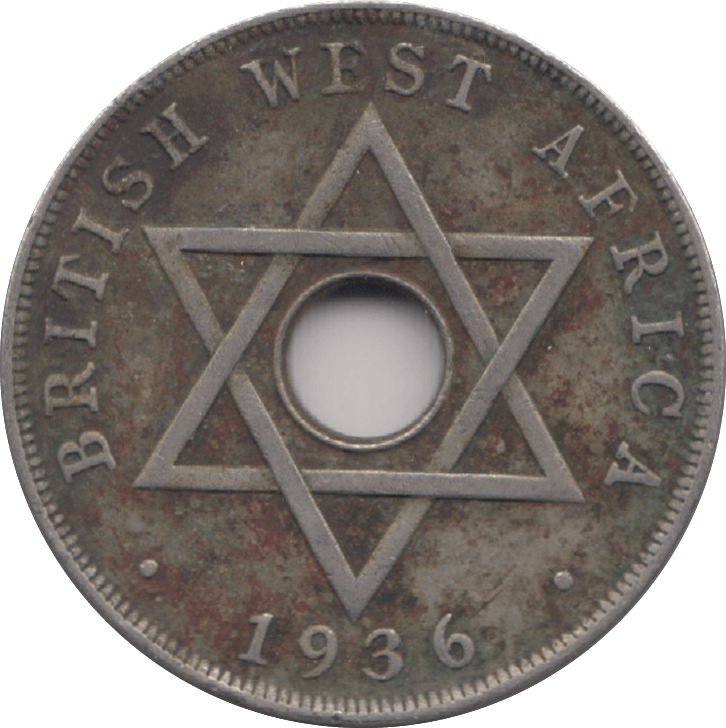 1935 ONE PENNY WEST AFRICA - WORLD COINS - Cambridgeshire Coins