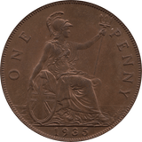 1935 PENNY 1 ( AUNC ) 40 - Penny - Cambridgeshire Coins