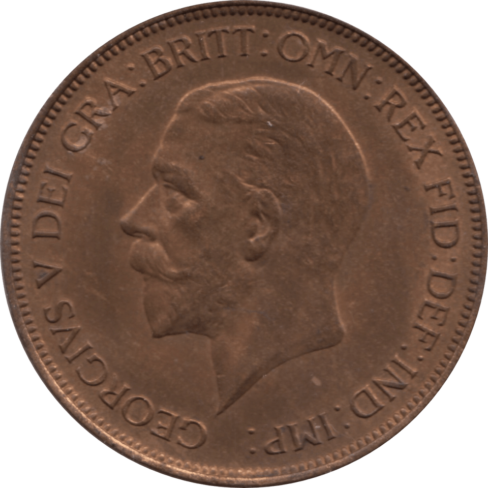 1935 PENNY 1 ( AUNC ) 40 - Penny - Cambridgeshire Coins