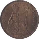 1935 PENNY ( AUNC ) - Penny - Cambridgeshire Coins