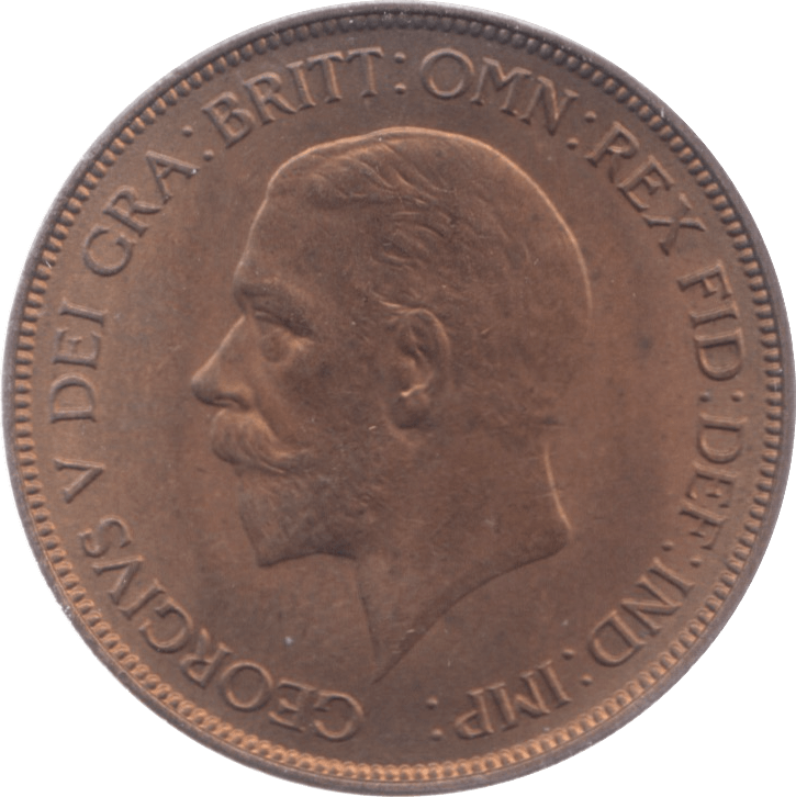 1935 PENNY ( BU ) 5 - Penny - Cambridgeshire Coins