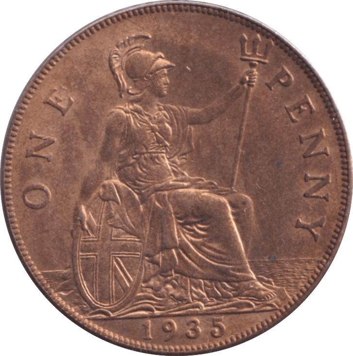 1935 PENNY ( BU ) - Penny - Cambridgeshire Coins