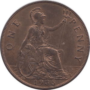 1935 PENNY ( BU ) - Penny - Cambridgeshire Coins