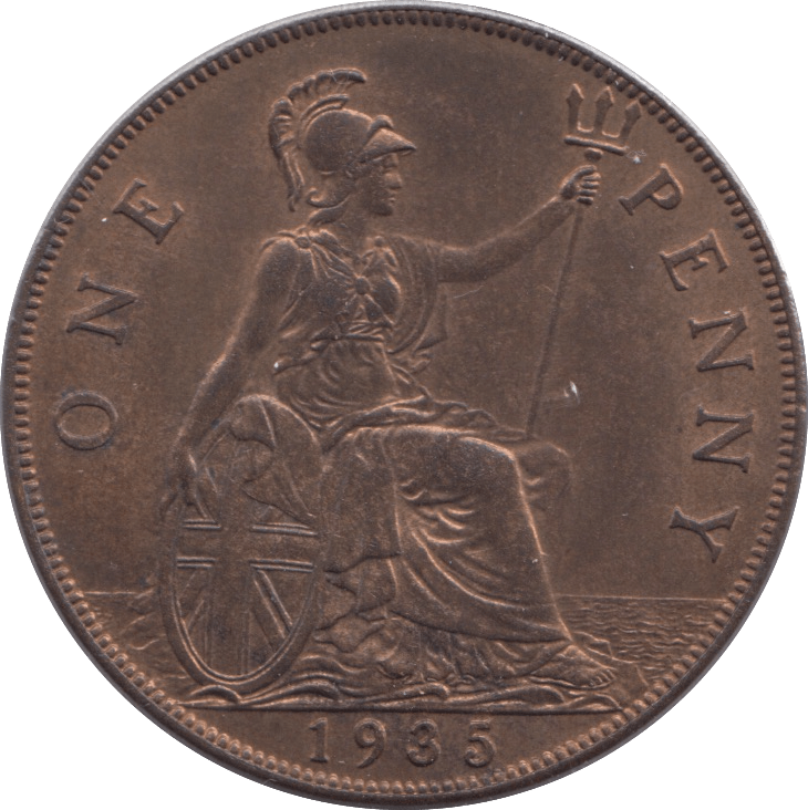 1935 PENNY ( BU ) - Penny - Cambridgeshire Coins