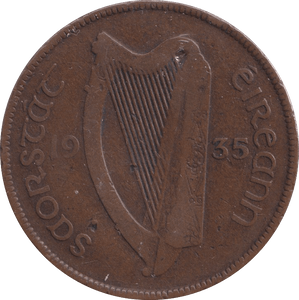 1935 PENNY IRELAND - WORLD COINS - Cambridgeshire Coins
