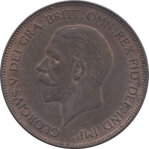 1935 PENNY ( UNC ) 2 - Penny - Cambridgeshire Coins