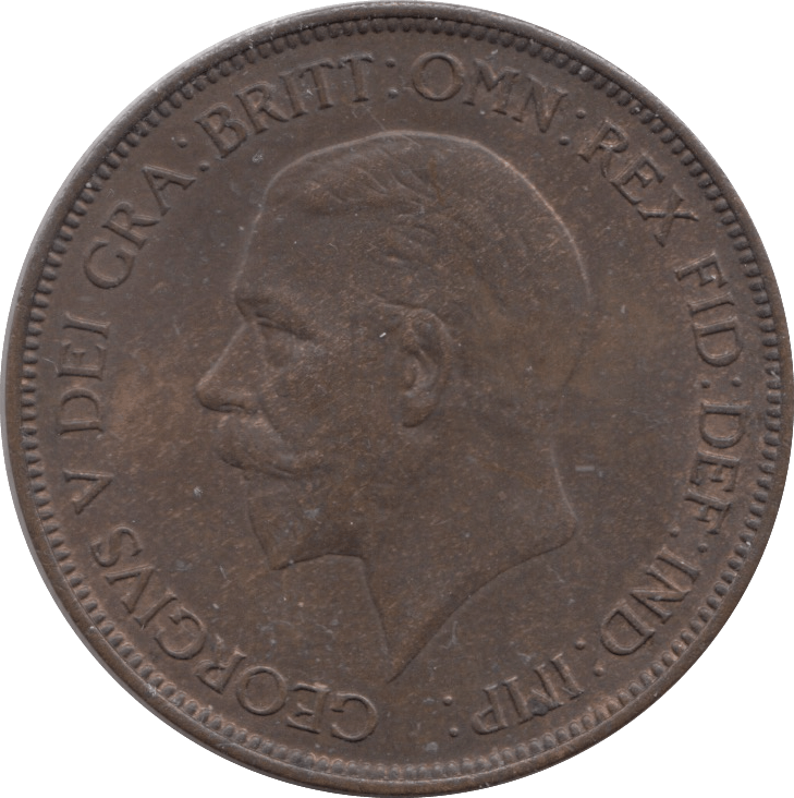 1935 PENNY ( UNC ) 3 - Penny - Cambridgeshire Coins