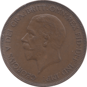 1935 PENNY ( UNC ) 4 - Penny - Cambridgeshire Coins