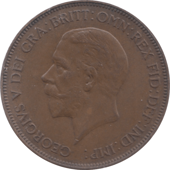 1935 PENNY ( UNC ) 4 - Penny - Cambridgeshire Coins