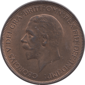 1935 PENNY ( UNC ) 5 - Penny - Cambridgeshire Coins