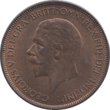1935 PENNY ( UNC ) 5 - Penny - Cambridgeshire Coins