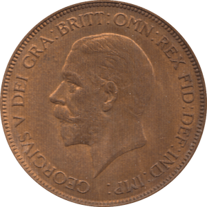 1935 PENNY ( UNC ) 7 - Penny - Cambridgeshire Coins