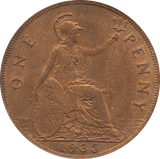 1935 PENNY ( UNC ) 7 - Penny - Cambridgeshire Coins