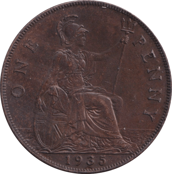 1935 PENNY ( UNC ) - Penny - Cambridgeshire Coins