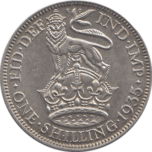 1935 SHILLING ( AUNC ) B - Shilling - Cambridgeshire Coins