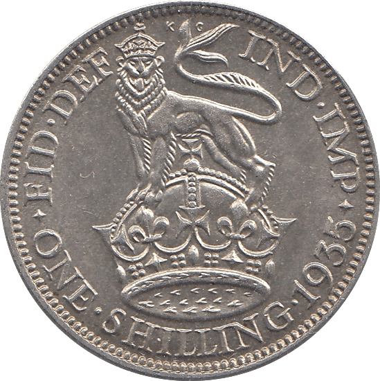 1935 SHILLING ( AUNC ) B - Shilling - Cambridgeshire Coins