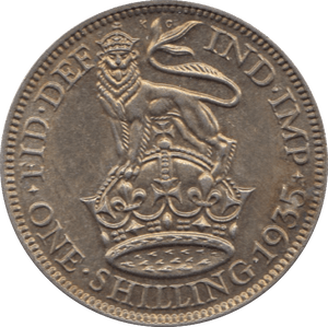 1935 SHILLING ( AUNC ) D - Shilling - Cambridgeshire Coins