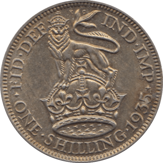 1935 SHILLING ( AUNC ) D - Shilling - Cambridgeshire Coins