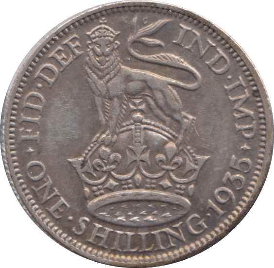 1935 SHILLING ( AUNC ) - Shilling - Cambridgeshire Coins