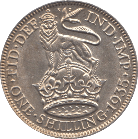 1935 SHILLING ( BU ) - Shilling - Cambridgeshire Coins