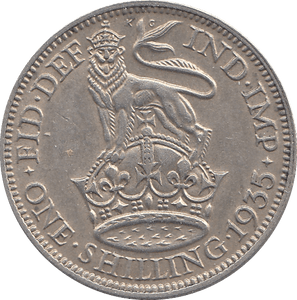 1935 SHILLING ( EF ) A - Shilling - Cambridgeshire Coins
