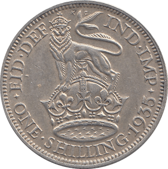 1935 SHILLING ( EF ) A - Shilling - Cambridgeshire Coins