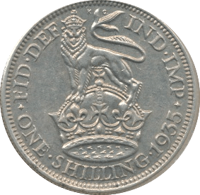 1935 SHILLING ( VF ) - Shilling - Cambridgeshire Coins