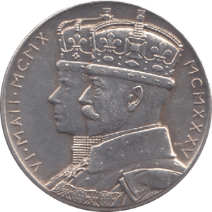 1935 SILVER COIN STET FORTUNA DOMUS JUBILEE MEDALLION COIN - WORLD SILVER COINS - Cambridgeshire Coins