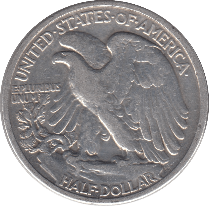 1935 SILVER HALF DOLLAR USA - SILVER WORLD COINS - Cambridgeshire Coins