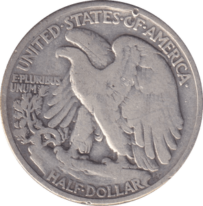 1935 SILVER HALF DOLLAR USA - SILVER WORLD COINS - Cambridgeshire Coins
