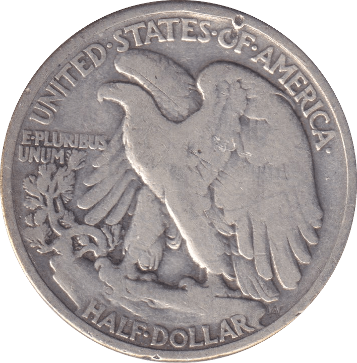 1935 SILVER HALF DOLLAR USA - SILVER WORLD COINS - Cambridgeshire Coins