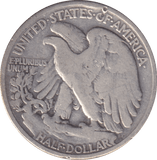 1935 SILVER HALF DOLLAR USA - SILVER WORLD COINS - Cambridgeshire Coins