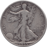 1935 SILVER HALF DOLLAR USA - SILVER WORLD COINS - Cambridgeshire Coins