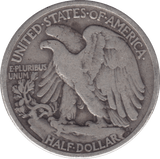 1935 SILVER HALF DOLLAR USA - SILVER WORLD COINS - Cambridgeshire Coins