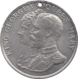 1935 SILVER JUBILEE GEORGE V QUEEN MARY MEDALLION - MEDALLIONS - Cambridgeshire Coins