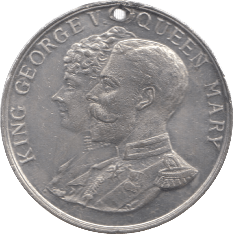 1935 SILVER JUBILEE GEORGE V QUEEN MARY MEDALLION - MEDALLIONS - Cambridgeshire Coins