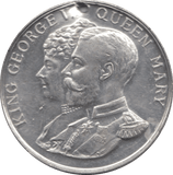 1935 SILVER JUBILEE KING GEORGE V AND QUEEN MARY HOLED MEDALLION 1 - MEDALLIONS - Cambridgeshire Coins