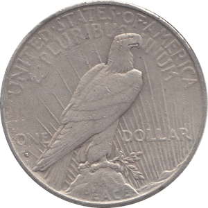 1935 SILVER PEACE DOLLAR USA 2 - WORLD SILVER COINS - Cambridgeshire Coins