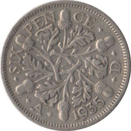 1935 SIXPENCE ( FINE ) - Sixpence - Cambridgeshire Coins