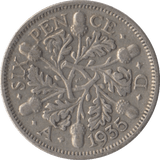 1935 SIXPENCE ( FINE ) - Sixpence - Cambridgeshire Coins